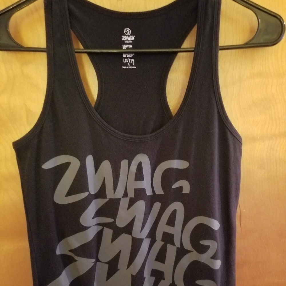 Zumba "ZWAG" racerback tank